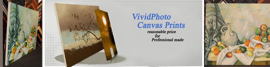 Print fine art on canvas