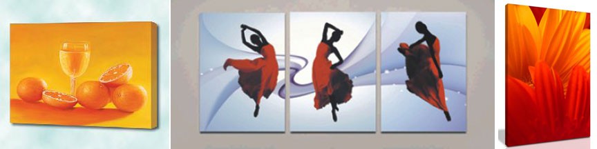 Art work canvas printing
