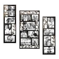 Black collage picture frames fit different sizes