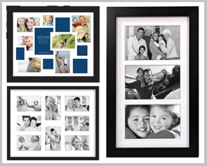 collage frames with matting