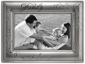 wood and metal picture frame381