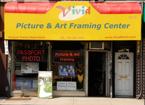 Vivid Photo and Picture Framing Store Front