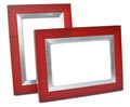 wood and metal picture frame333