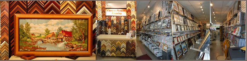 Custom and pre-made picture frames super store